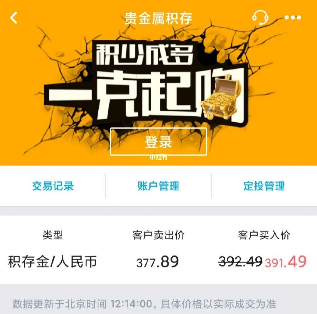 中行贵金属积存是什么(中国银行贵金属积存和账户贵金属)